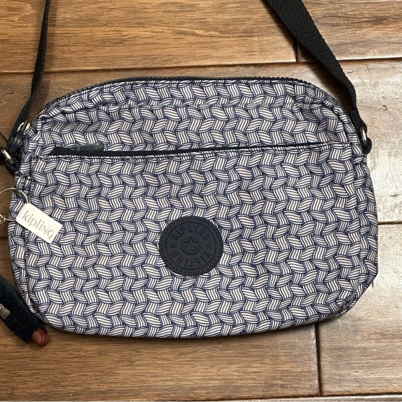 Kipling Damian Up Crossbody Bag Groovy Vines New With Tags NWT - Picture 2 of 13